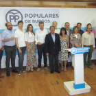 Responsables políticos del PP de Burgos.-ECB
