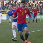 Marco Asensio controla un balón.-RAÚL OCHOA