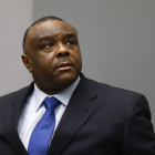 El exjefe militar del Movimiento para la Liberación del Congo Jean-Pierre Bemba se sienta ante la Corte Penal Internacional en La Haya.-EFE / MICHAEL KOOREN / POOL