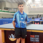 Daniel Berzosa ha sido uno de los palistas más jóvenes del Mundial Cadete-ECB