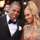 Jay-Z y Beyoncé, en una gana en el MOMA de Nueva York en el 2015.-/ MIKE COPPOLA