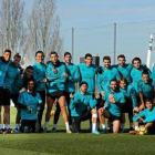 La plantilla del Real Madrid posa en el último entrenamiento antes del Clásico.-INSTAGRAM