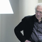 Todorov, en la presentación en la Pedrera, en Barcelona, de su libro 'La pintura de la Ilustración'.-JORDI COTRINA
