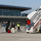 Imagen de archivo de un vuelo desde el aeropuerto de Burgos.-RAÚL G. OCHOA