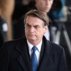El presidente de Brasil, Jair Bolsonaro, en su gira por Israel.-EFE / EPA