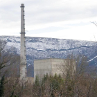 Imagen exterior de la central nuclear de Santa María de Garoña.-ECB