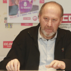 Ángel Citores, secretario provincial de CCOO. RAÚL G. OCHOA