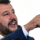 El vicepresidente y ministro del interior Matteo Salvini.-MIGUEL MEDINA / AFP