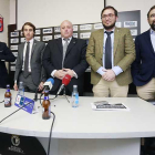 De izquierda a derecha, Jeús Martínez, Franco Caselli, Antonio Caselli, Luis Belli y Julián Alonso.-RAÚL G. OCHOA