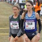 Celia Antón después de disputar el Cross de Atapuerca.-SANTI OTERO