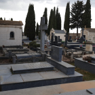 Imagen de hoy del cementerio de Aranda de Duero