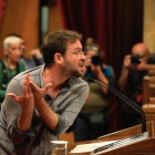 Albano Dante-Fachín, en el Parlament el pasado 26 de octubre-FERRAN NADEU