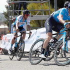 Carlos Barbero en acción en la última prueba que corrió en España, la Vuelta a Aragón-PHOTO GÓMEZ SPORT