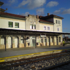 Imagen de la estación de tren de Aranda de Duero