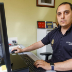 Antonio Salguero, jefe del Grupo de Delitos Informáticos de la Policía Nacional de Burgos. SANTI OTERO