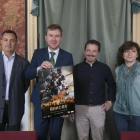 Telesforo Angulo, Javier Lacalle, Diego Peña y Fabiola Monzón.-RAÚL G. OCHOA