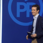 El vicesecretario de comunicación del PP, Pablo Casado.-AGUSTIN CATALAN