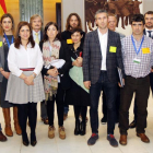 La plantilla se reunió con los portavoces de Empleo de los grupos con representación en el Congreso, quienes les mostraron su apoyo en contra del cierre.-ICAL