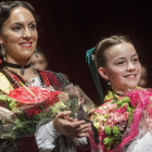 La Reina Mayor, Alba Díez, y Patricia de la Vega, Reina Infantil.-SANTI OTERO