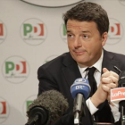 Matteo Renzi, líder del PD.-