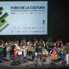 La Orquesta In Crescendo, proyecto musical de integración social, actuó como cierre de la apertura-Santi Otero