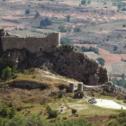 Desde el castillo de Poza de la Sal se domina el paisaje de buena parte de la comarca burebana.-G. G.