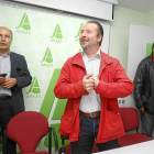 José Antonio Turrado y Donaciano Dujo, en una imagen de archivo durante una comparecencia ante los medios de comunicación.-ICAL