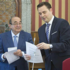 Antonio Fernández Santos y Daniel de la Rosa.-RAÚL G. OCHOA
