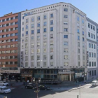 El hotel Almirante Bonifaz, en pleno centro de Burgos, interesa al grupo Barceló.-RAÚL G. OCHOA