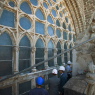 La Fundación Santa María la Real del Patrimonio Histórico y el Cabildo Catedralicio organizan una visita a la Catedral de Ávila para conocer el avance y estado de las obras de restauración de la fachada occidental de la seo-Ical