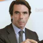 El expresidente del Gobierno José María Aznar.-EL PERIÓDICO