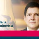 Wilson Ruiz Orejuela, ministro de Justicia de Colombia, participa en una webimar. ECB