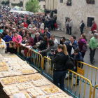 Unas 4.000 personas disfrutaron ayer en Palenzuela de una jornada gastronómica cuya protagonista es la cebolla horcal.-M. A.