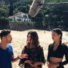 Alessandra Ambrosio y Adriana Lima, en una playa de Río.-INSTAGRAM