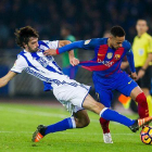Carlos Martínez con la camiseta de la Real Sociedad.-