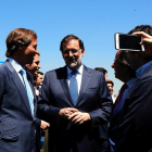 Mariano Rajoy, el pasado día 7, en la presentación de la candidatura del PP por Madrid al Congreso y al Senado.-JUAN MANUEL PRATS