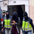 Una detenida acusada de colaborar con el EI, en diciembre en Fuerteventura.-POLICÍA NACIONAL