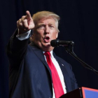 El candidato Donald Trump.-