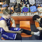 Maresch, Peciukevicius y Sinica se duelen en tres momentos de la temporada.-MGC / SANTI OTERO