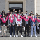 Foto de familia de la promoción 2019-2021 de TEAS de la Universidad Isabel I. ECB