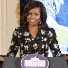 Michelle Obama, en un evento en la Casa Blanca, en Washington, este martes.-AP / MOLLY RILEY