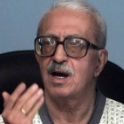 Tarek Aziz, en una imagen de archivo, en el juicio contra Sadam, el 24 de mayo del 2006.-Foto: AFP / MARCO DI LAURO