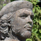 Estatua del Che Guevara en Leganés.-TWITTER