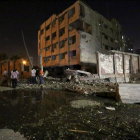 La comisaría atacada en El Cairo, tras el atentado.-Foto:   REUTERS / MOHAMED ABD EL GHANY