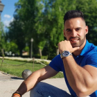 Rodrigo Campo, de 29 años, reside en Madrid, aunque vuelve a Pinares todos los fines de semana que puede.-ECB