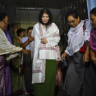 Irom Sharmila en una imagen de archivo del 20 de agosto del 2014.-AP / BULLU RAJ