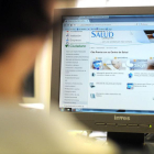Imagen del portal de cita previa de los centros de salud de Sacyl.-ISRAEL L. MURILLO