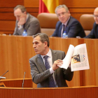 Juan José Sanz Vitorio, en un momento de su intervención.-ICAL