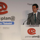 Albert Rivera, en el foro de Primera Plana.-DANNY CAMINAL