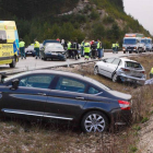 Aunque se piensa lo contrario, la autopista ha demostrado ser menos segura a tenor del número de víctimas mortales durante este año.-G. G.